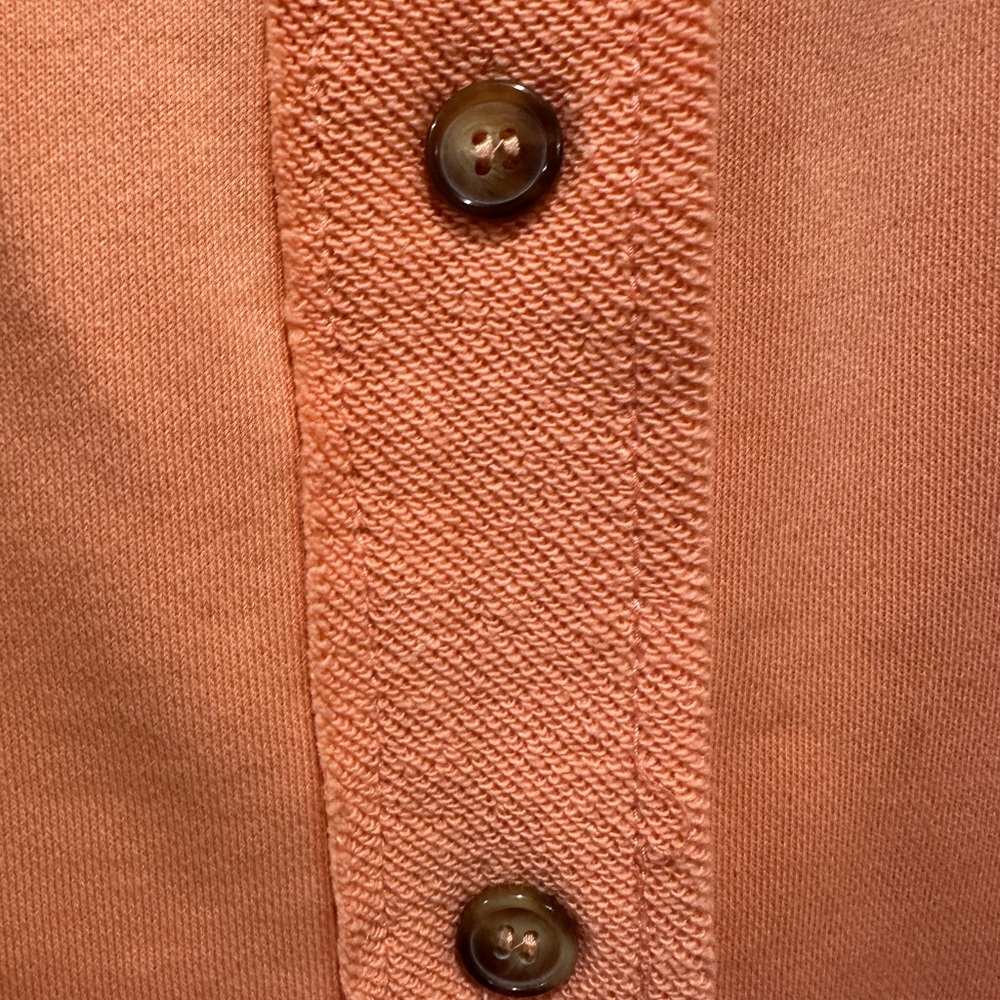 POL Orange Distressed Shacket Jacket Oversized Si… - image 13